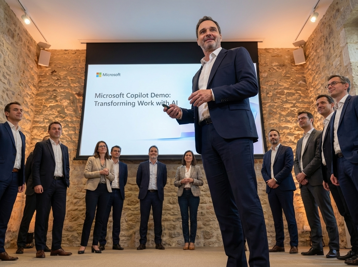 Session d'adoption Copilot chez VINCI Energies